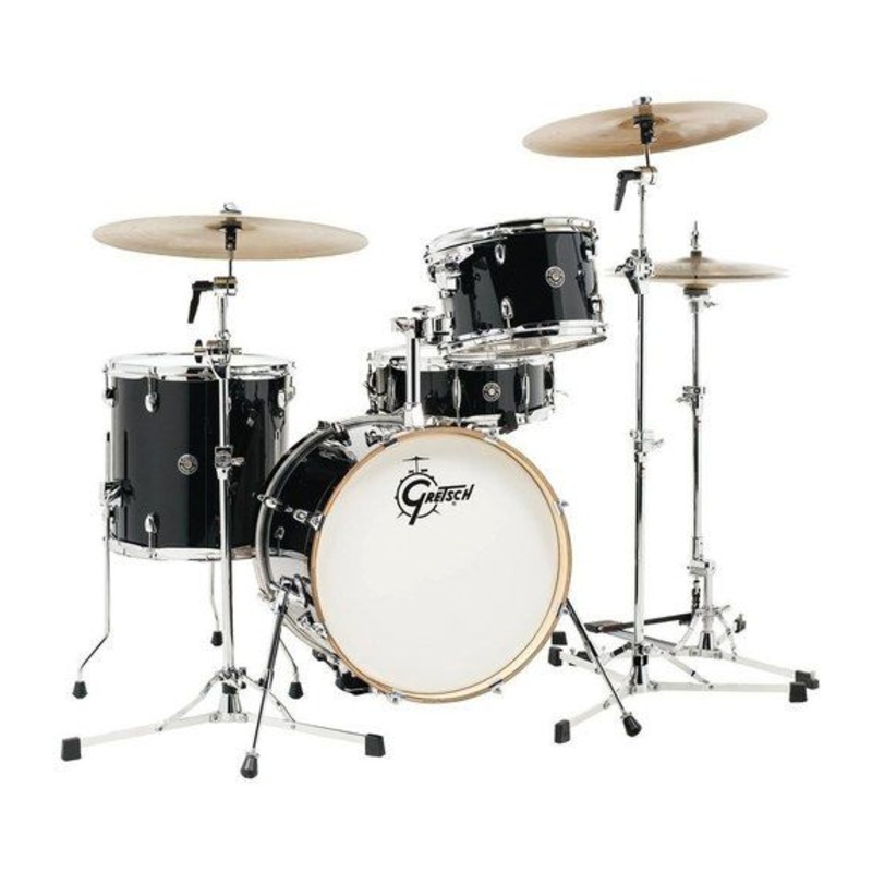 Gretsch Drums CC2-J483-PB Catalina Club 3-Piece Drum Shell Pack (Piano Black)