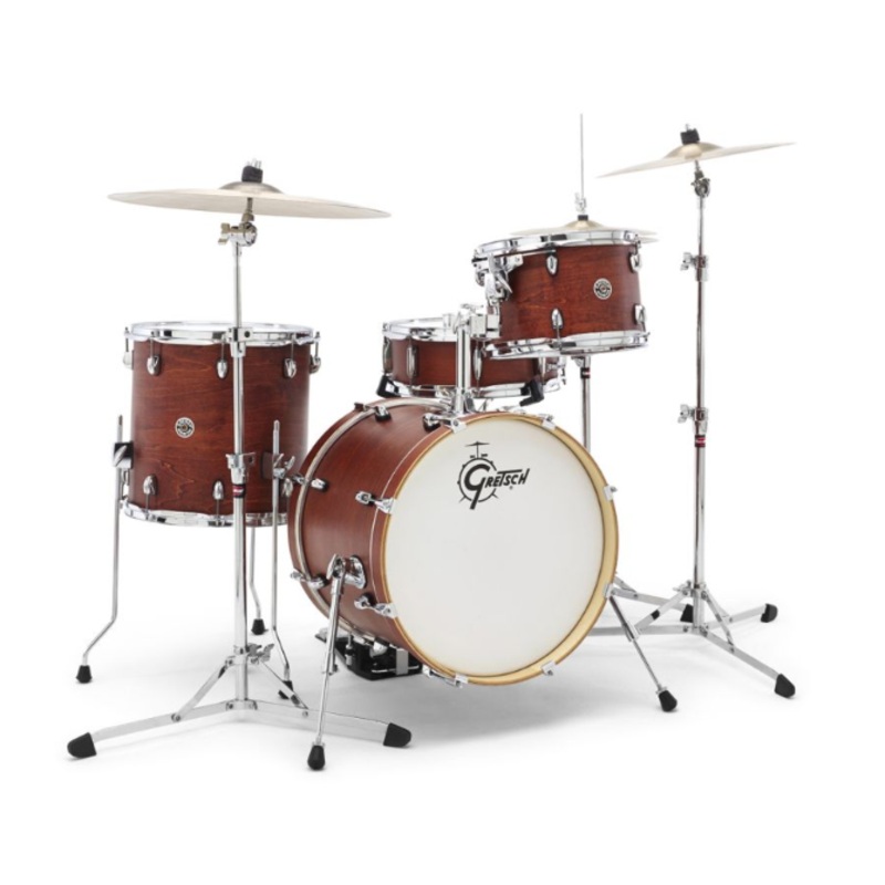 Gretsch Drums CC2-J483-SWG Catalina Club 3-Piece Drum Shell Pack (Satin Walnut Glaze)