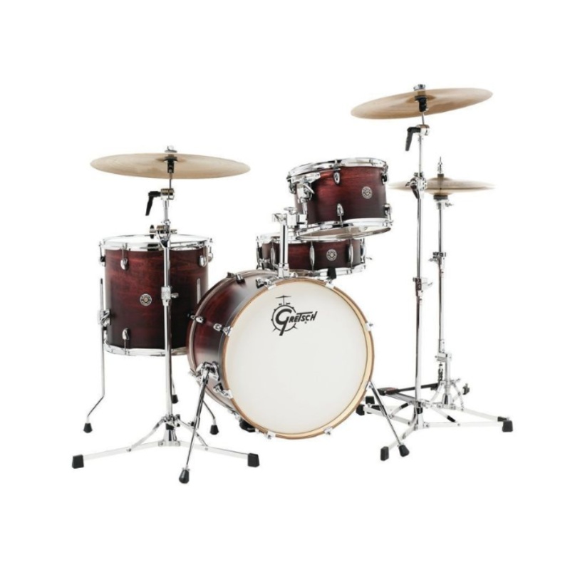 Gretsch Drums CC2-J484-SAF Catalina Club 4-Piece Drum Shell Pack (Satin Antique Fade)