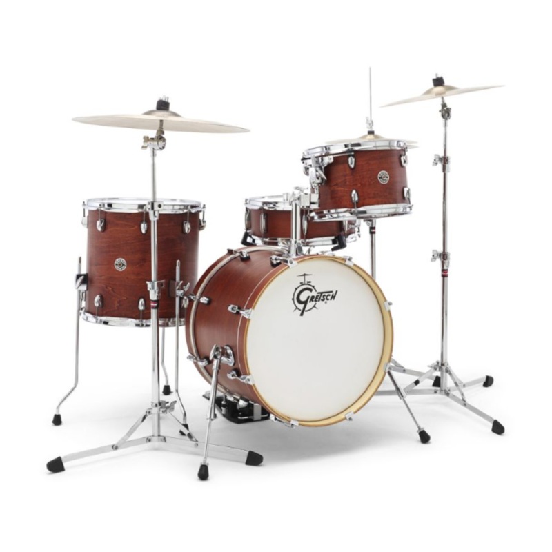 Gretsch Drums CC2-J484-SWG Catalina Club 4-Piece Drum Shell Pack (Satin Walnut Glaze)