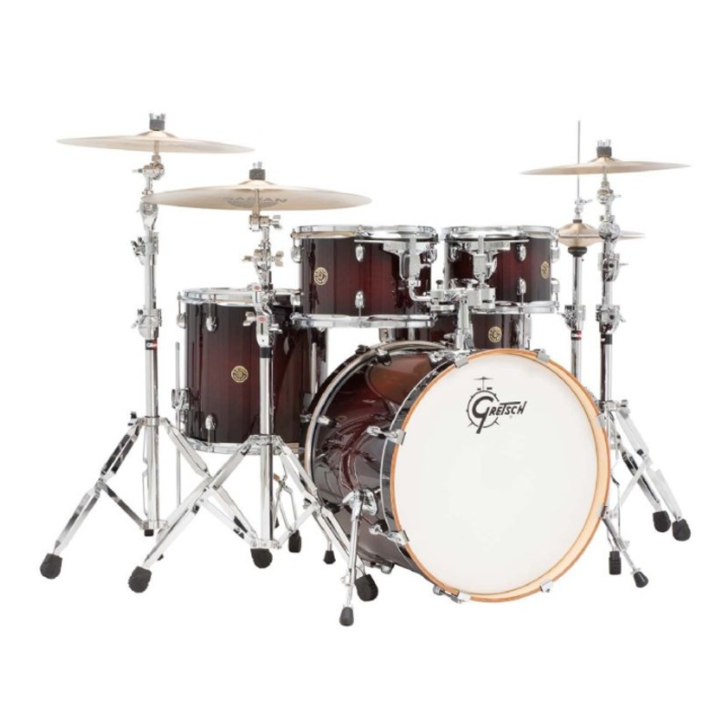 Gretsch Drums CM2-E605-DCB Catalina Maple 5-Piece Drum Shell Bundle (Deep Cherry Burst)