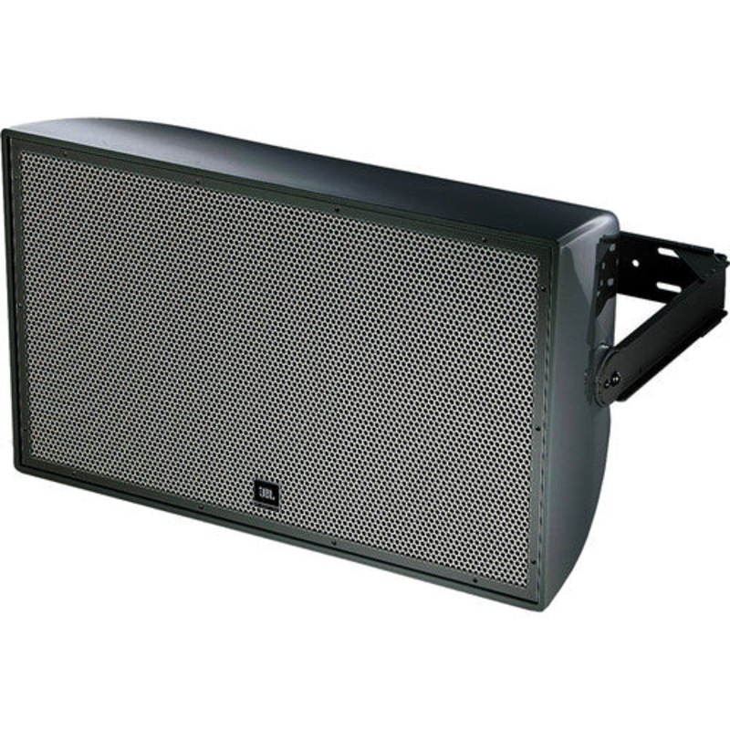 JBL AW595 High Power 2-Way All Weather Loudspeaker With Rotatable Horn (Black) – 15″