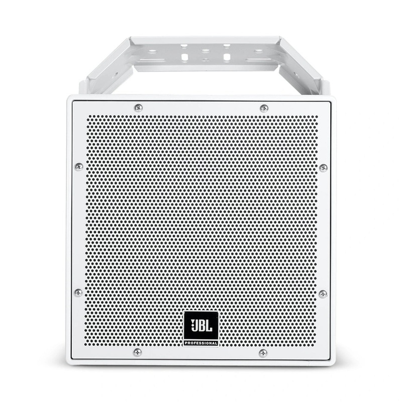 JBL AWC82 All-Weather Compact 2-Way Coaxial Loudspeaker (Light Grey) – 8″