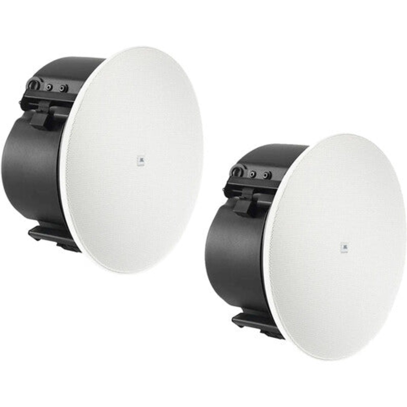JBL CONTROL 424LP Passive 2-Way Coaxial Ceiling-Mounted Loudspeaker (Pair) – 4″