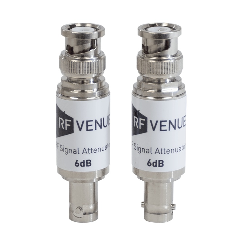 RF Venue ATTENUATOR KIT 6DB 2 Signal Attenuator – 6dB