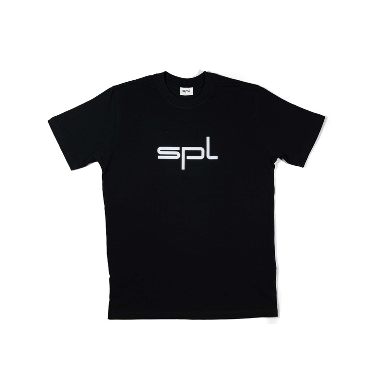 SPL WT2210L T-Shirt (Black with White Logo) – L
