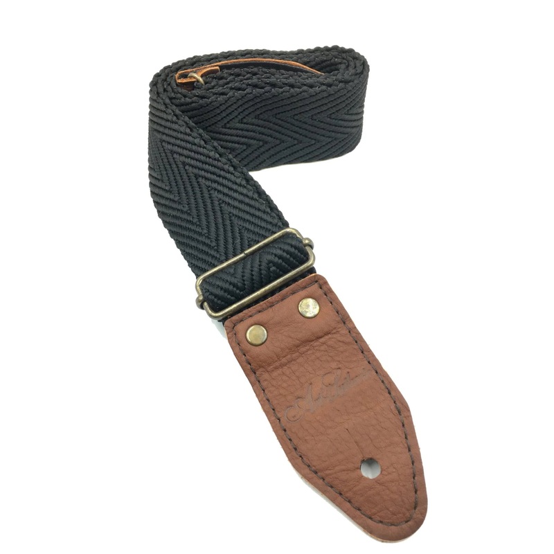 Art & Lutherie 045310 Wrangler Guitar Strap (Black)