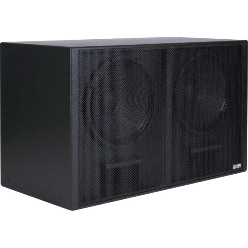 EAW SB528ZP 1400W Passive Installation Subwoofer (Black) – 2×18″