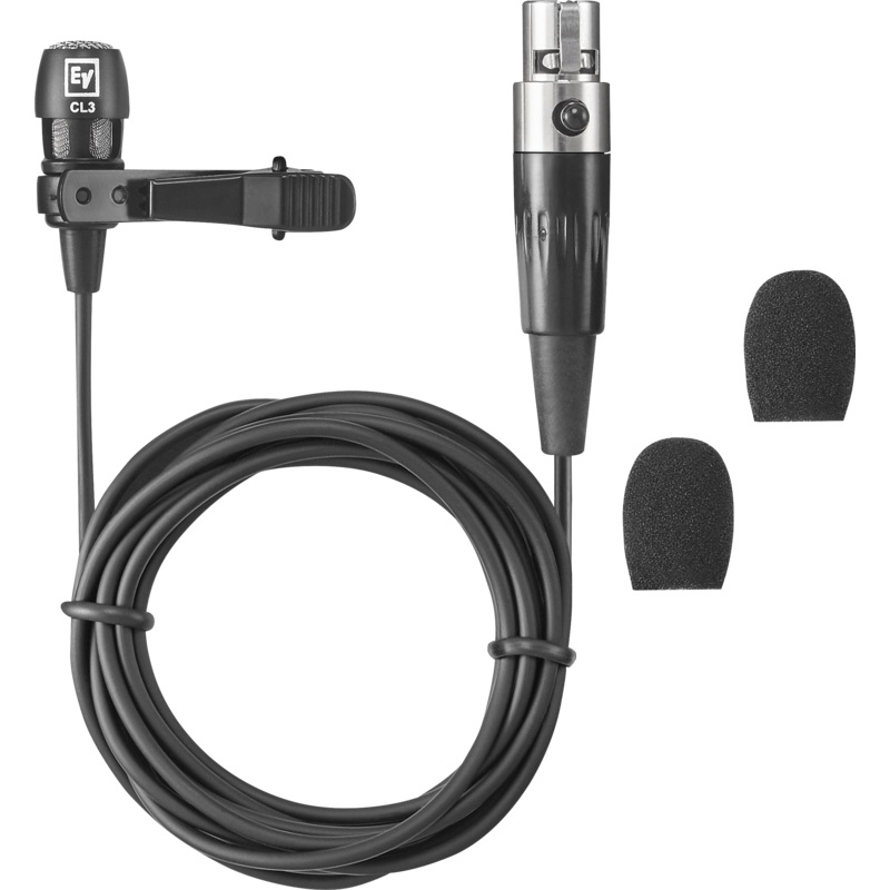 Electro-Voice RE3-ACC-CL3 Cardioid Lavalier Microphone