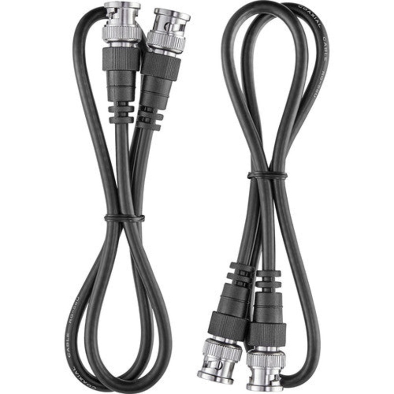 Electro-Voice RE3-ACC-CXU2 50-Ohm Low-Loss BNC Coaxial Coax Cables (Pair) – 2′