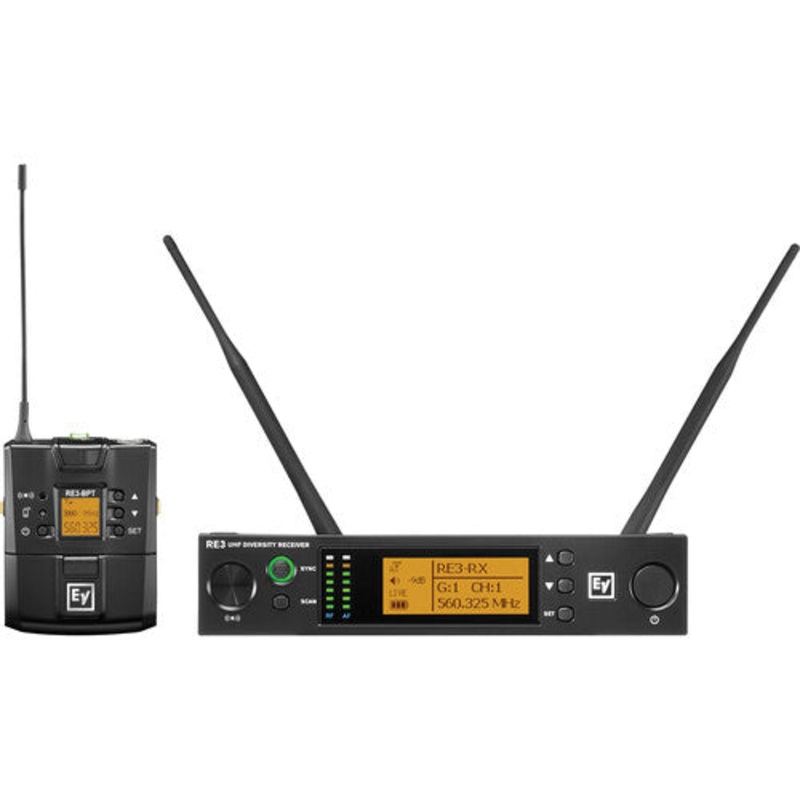 Electro-Voice RE3-BPKRSB-5H Bodypack Wireless Microphone System For Referee Switch Box Only (5H: 560 to 596 MHz)