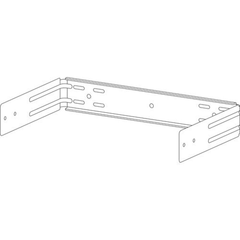 Electro-Voice UB-10DW U-Bracket For EVID-S10.1 Subwoofer (White)
