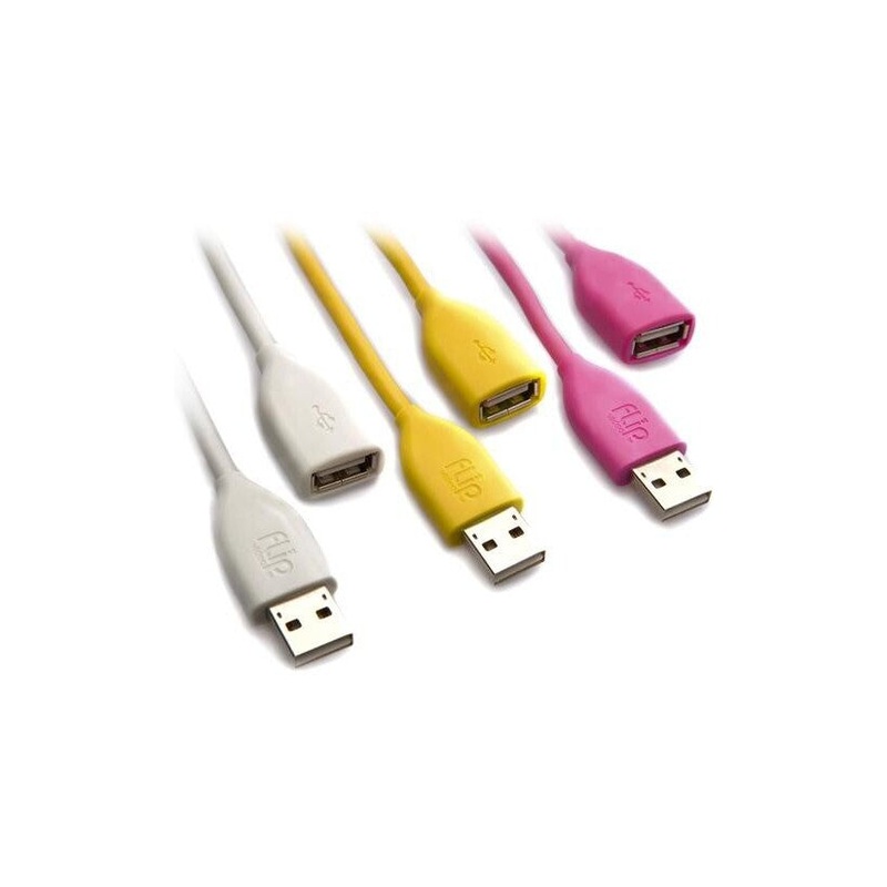 Flip Video USB Cables 3 Pack – 60″ Total