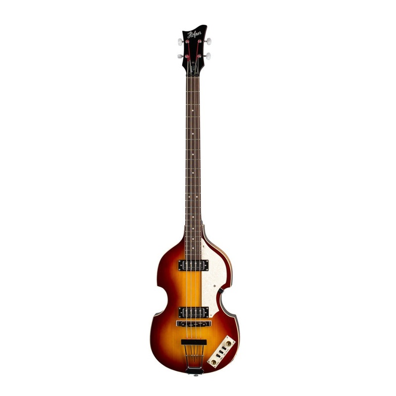Hofner HOF-HI-VB-SB Short Scale Violin Electric Bass (Sunburst)
