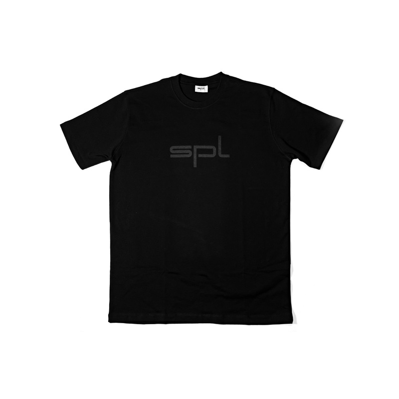 SPL WT22134XL T-Shirt (Black with Black Logo) – 4XL