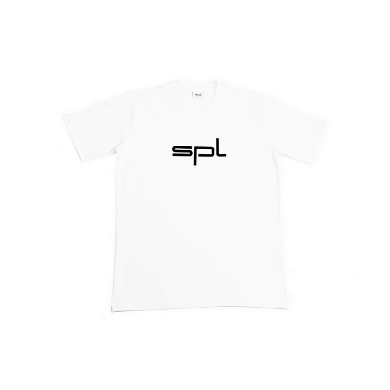 SPL WT2521XL T-Shirt (White with Black Logo) – XL