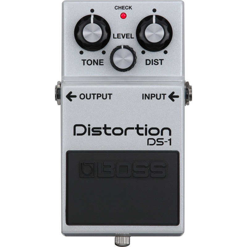 Boss DS-1-WH Limited Edition DS1 Distortion Pedal (Pearl White)