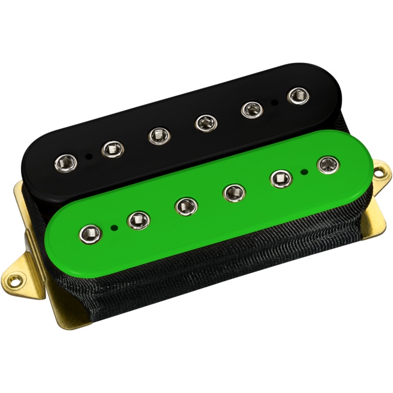 DiMarzio DP100BG Super Distortion Guitar Humbucker (Black and Green)