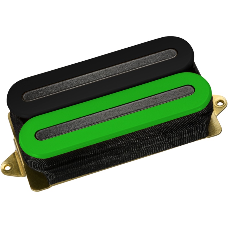 DiMarzio DP102BG X2N Guitar Humbucker (Black and Green)