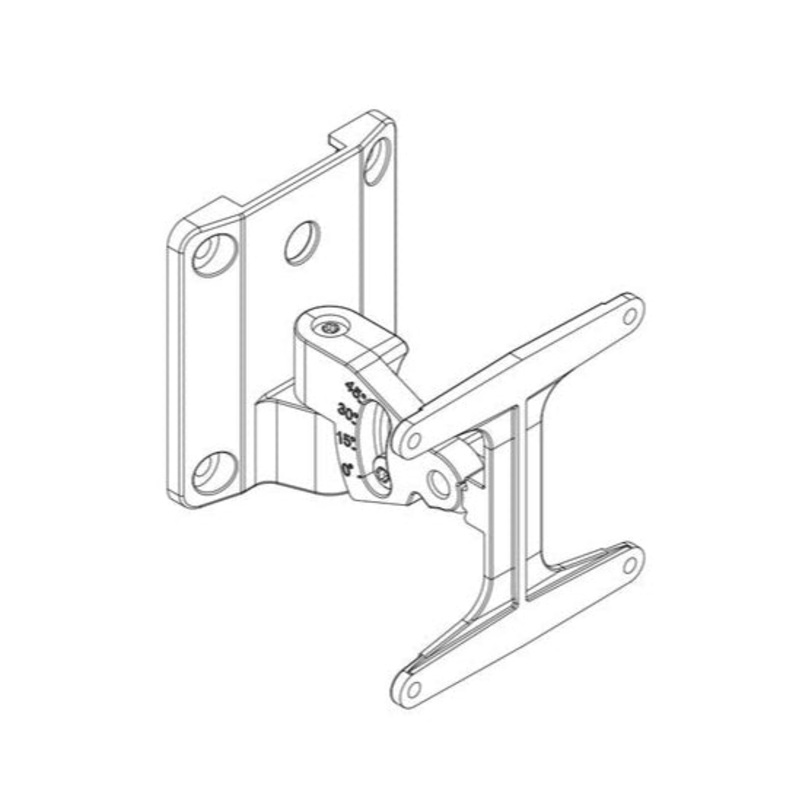 FBT WM-68 Directional Wall Mount For Canto 8/Keiron 8 (White)