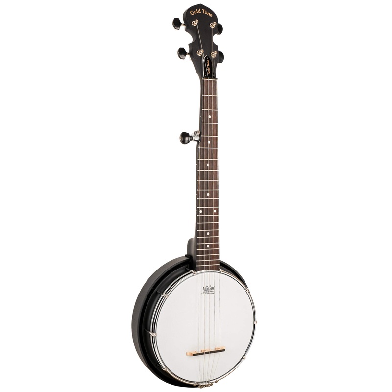 Gold Tone AC-MINI Acoustic Composite 5 String Mini Banjo (Black)