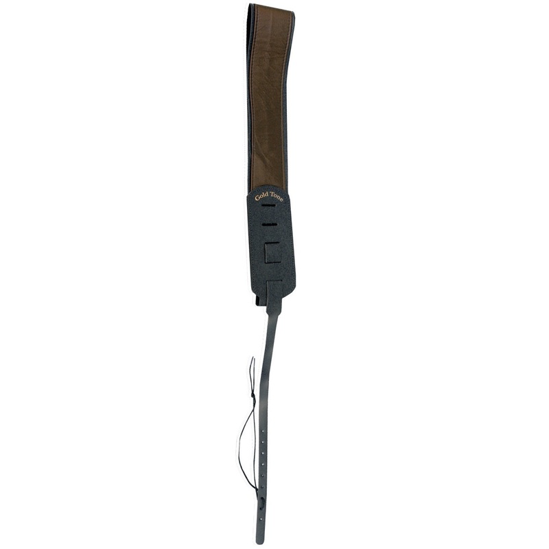 Gold Tone GT-DLXSTRAP/BRN DLX Deluxe Leather Cradle Strap (Brown)