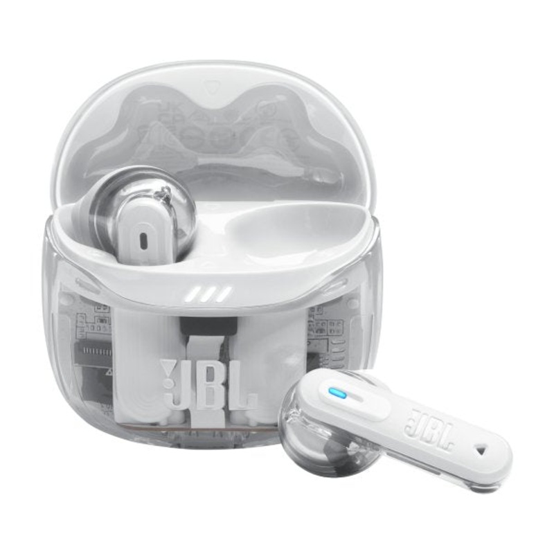 JBL TUNE FLEX 2 True Wireless Noise Cancelling Earbuds (Ghost White)