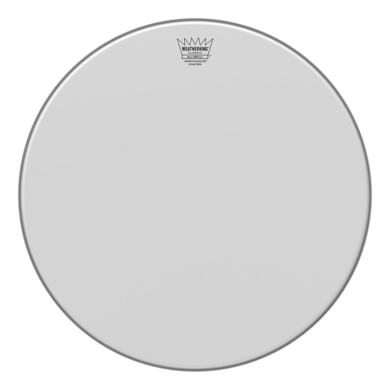 Remo CL-0112-BA Ambassador Classic Fit Coated Drumhead – 12″