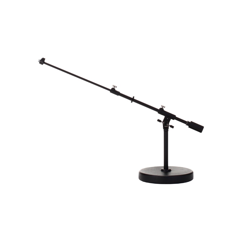 Tama MS756RELBK Round-Base Extra Low-Profile Telescoping Boom Stand