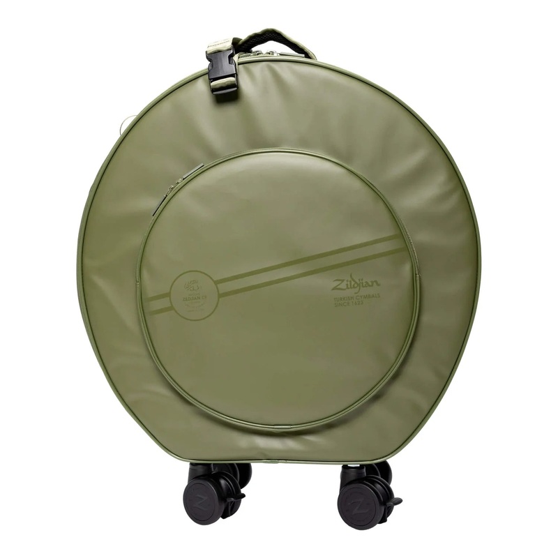 Zildjian ZXRB00624 Touring Rolling Cymbal Bag (Sage) – 24″