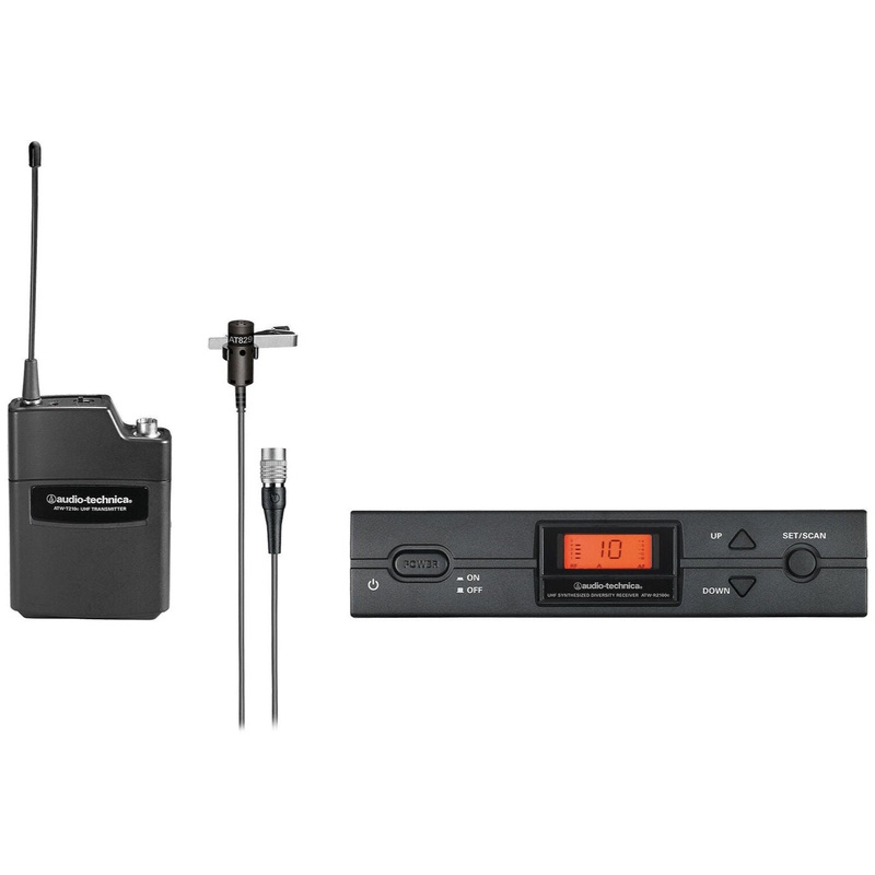 Audio-Technica ATW-2129CS Wireless Lavalier Microphone System (S: 508 to 526 MHz)