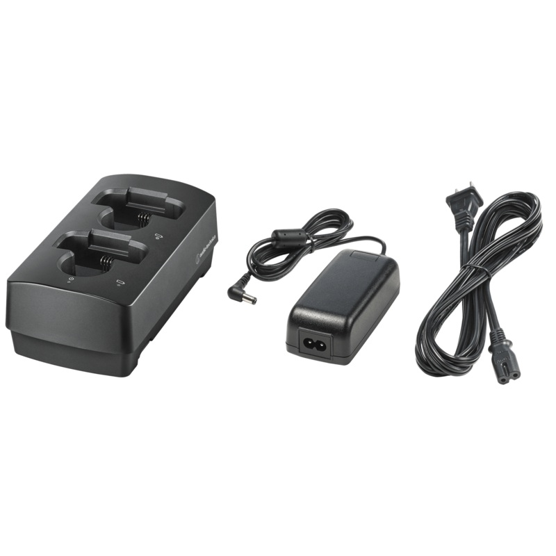 Audio-Technica ATW-CHG3AAD Two-Bay Charging Station with AC Adapter (3000 Series)