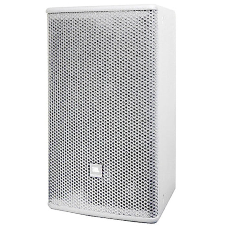 JBL AM5212/26 2-Way Loudspeaker With 120 x 60 Horn (White) – 12″