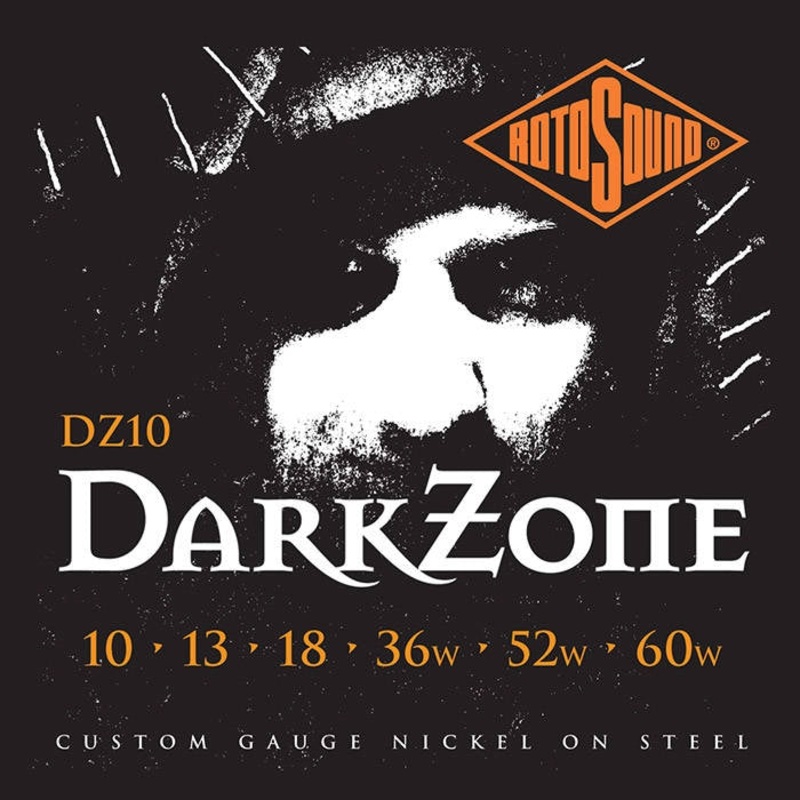 Rotosound DZ10 Custom Electric Guitar Strings – 10-60