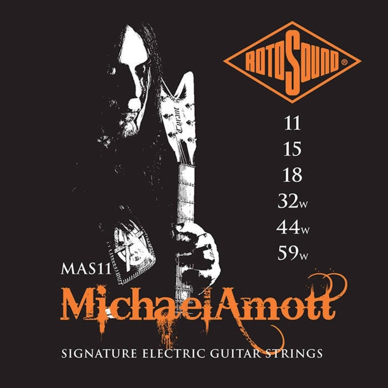 Rotosound MAS11 Michael Amott Signature Electric Guitar Strings – 11-59