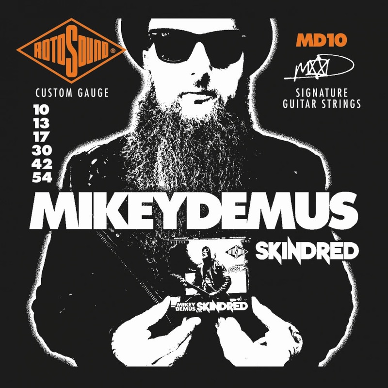 Rotosound MD10 Mikey Demus Electric Guitar Strings – 10-54