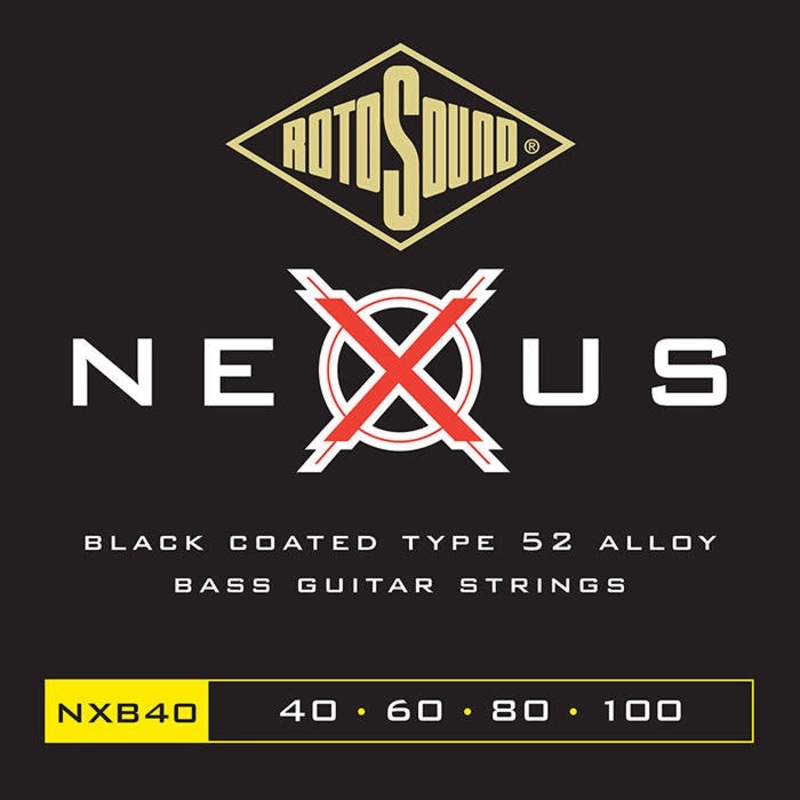 Rotosound NXB40 Nexus Coated Bass Strings – 40-100