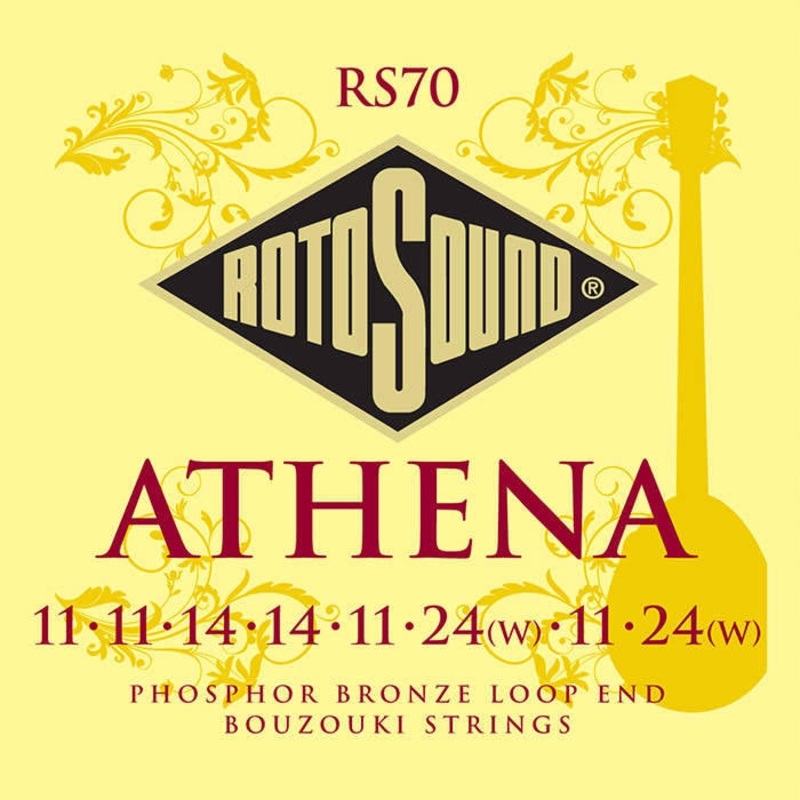 Rotosound RS70 Athena Phosphor Bronze Loop-End Bouzouki Strings