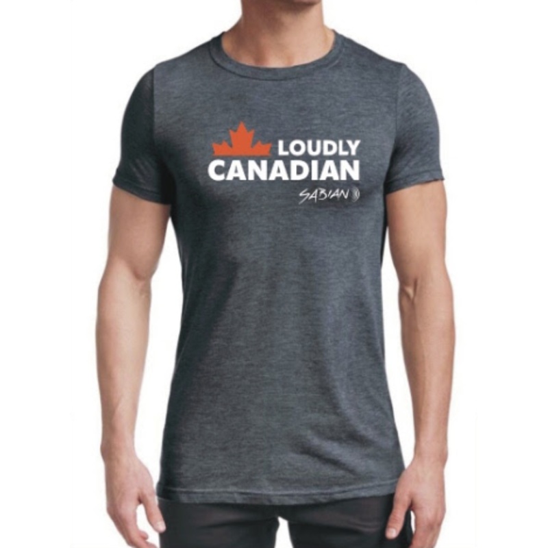 Sabian 61034LC-XLM Loudly Canadian Shirt (Gray) – X Large
