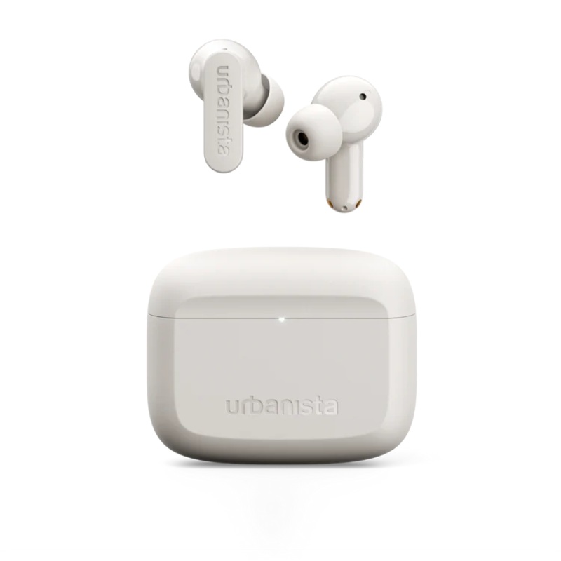 Urbanista PALO ALTO Adaptive Noise Cancelling Earphones (Cloud White)