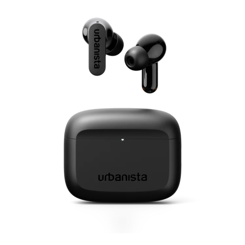 Urbanista PALO ALTO Adaptive Noise Cancelling Earphones (Midnight Black)