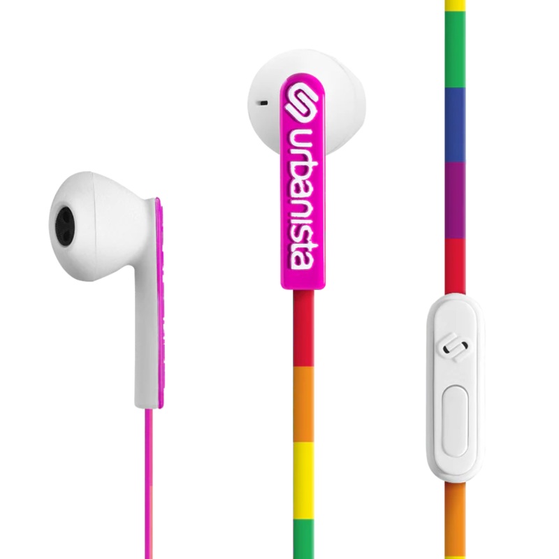 Urbanista SAN FRANCISCO USB-C Ear-Pod Wired Headphone (Lucky Rainbow)