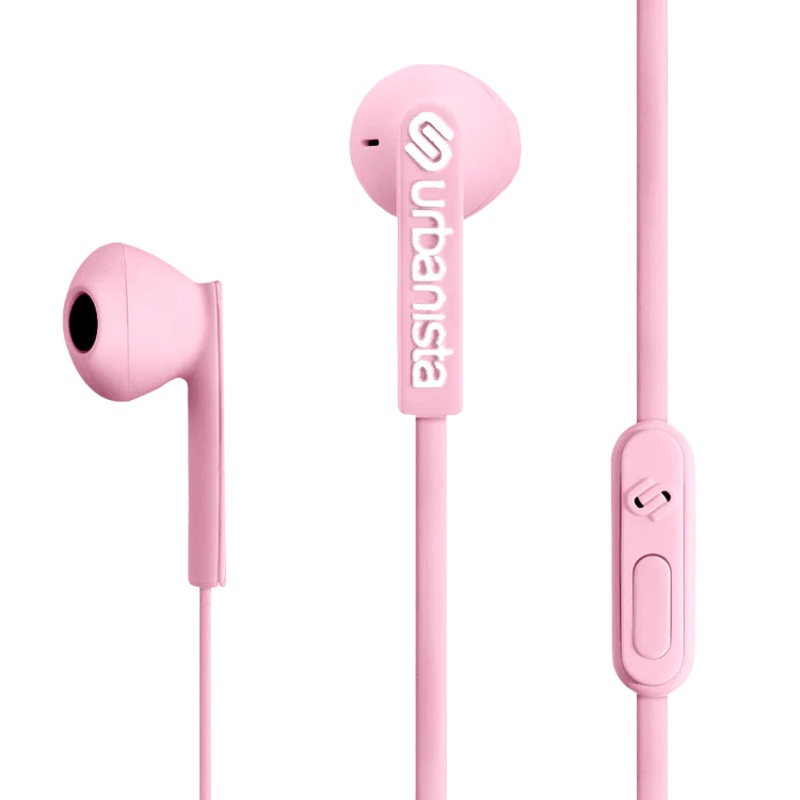 Urbanista SAN FRANCISCO USB-C Ear-Pod Wired Headphone (Pink Blossom)
