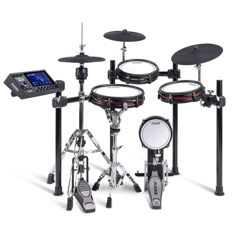 Alesis STRATA CLUB 7-Piece Electronic Drum Kit With 7″ Touchscreen Module