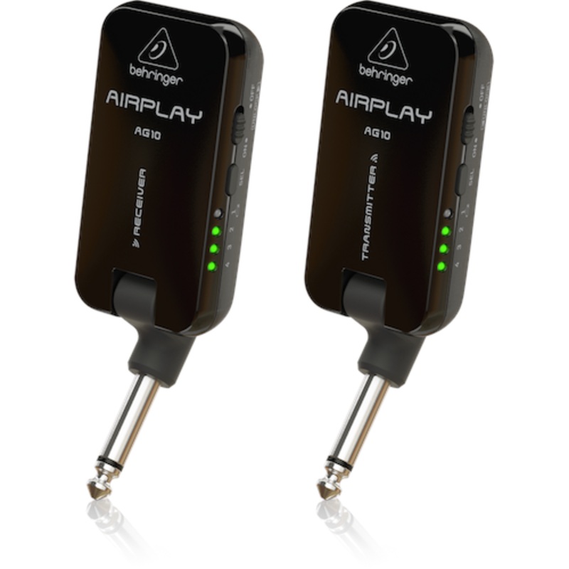 Behringer AIRPLAY GUITAR ULG10 High-Performance 2.4 GHz Guitar Wireless System with Ultra-Low Latency and Rechargeable Battery (DEMO)