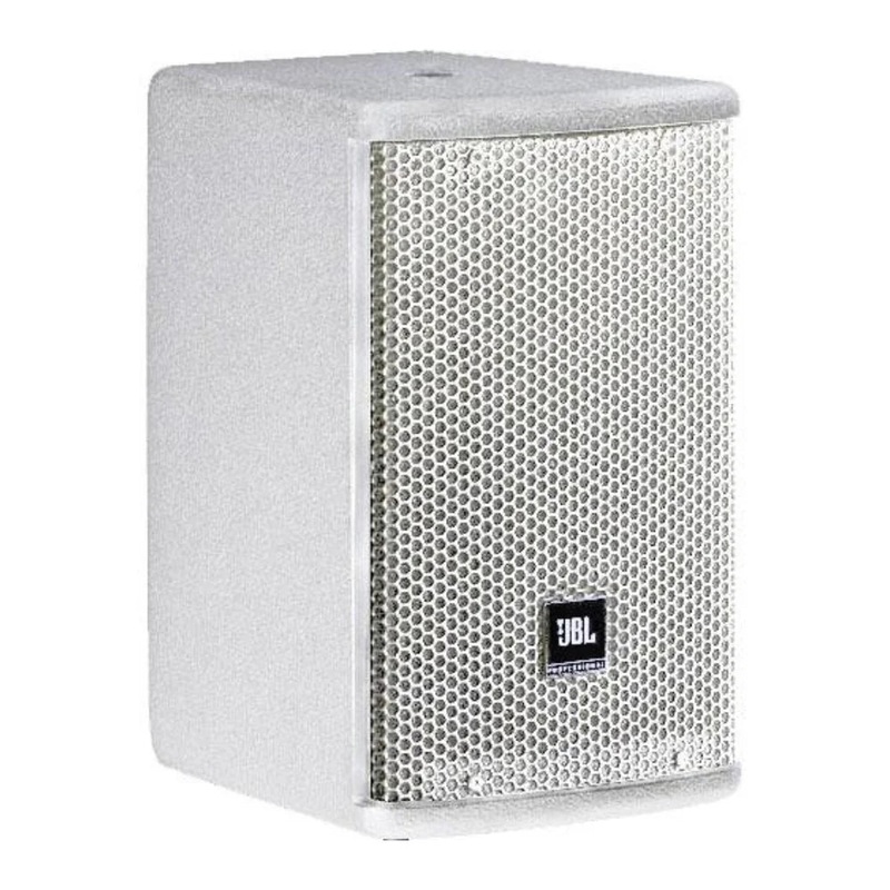 JBL AC15 Ultra Compact 2-Way Loudspeaker (White) – 5″