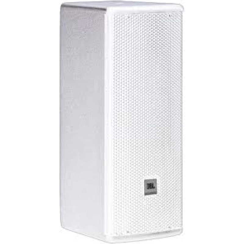 JBL AC25 Ultra Compact 2-Way Loudspeaker (White) – Dual 5″