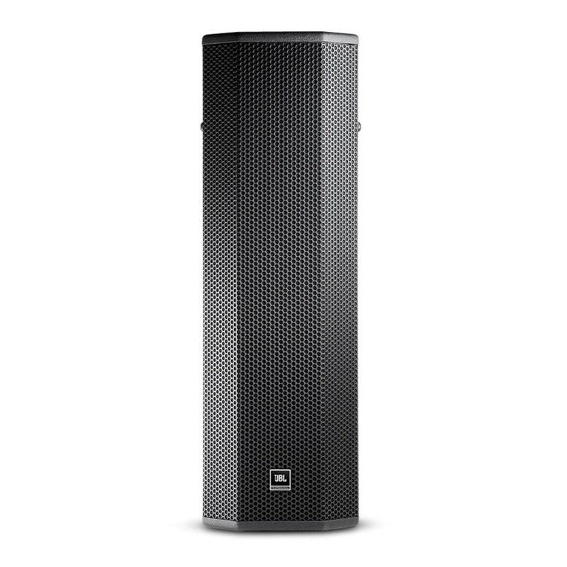 JBL CWT128 2-Way Loudspeaker System Featuring Crossfired Waveguide Technology (Black) – Dual 8″