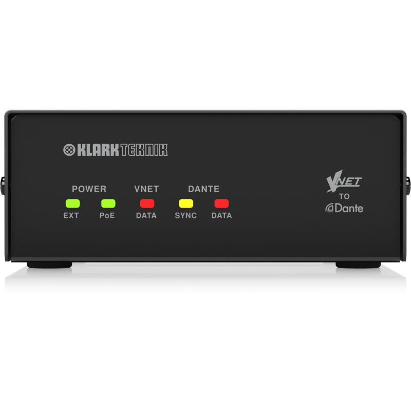 Klark Teknik VNET2-DANTE BRIDGE Connection Bridge For Dante Sources (DEMO)
