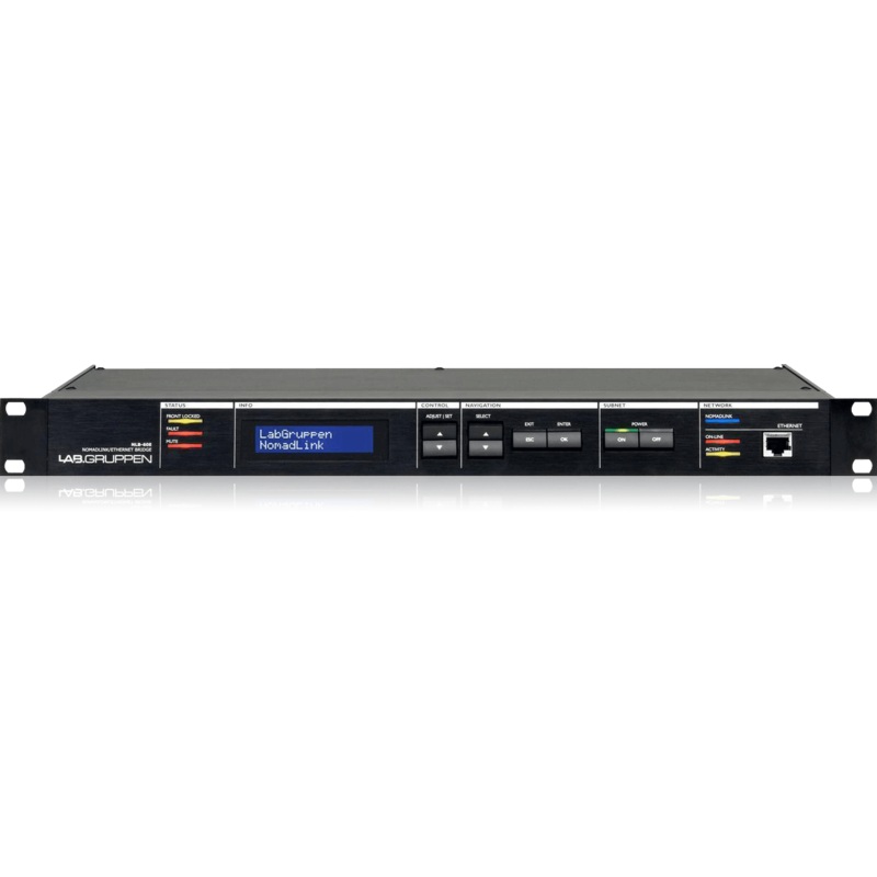 Lab Gruppen NLB 60E Ethernet-to-NomadLink Bridge for PC Interface to NomadLink-Enabled Amplifiers Network (DEMO)